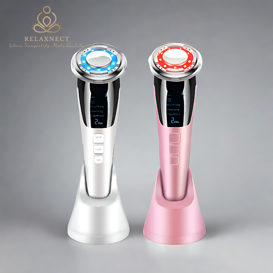 GlowWave: LED Light Therapy Facial Massager