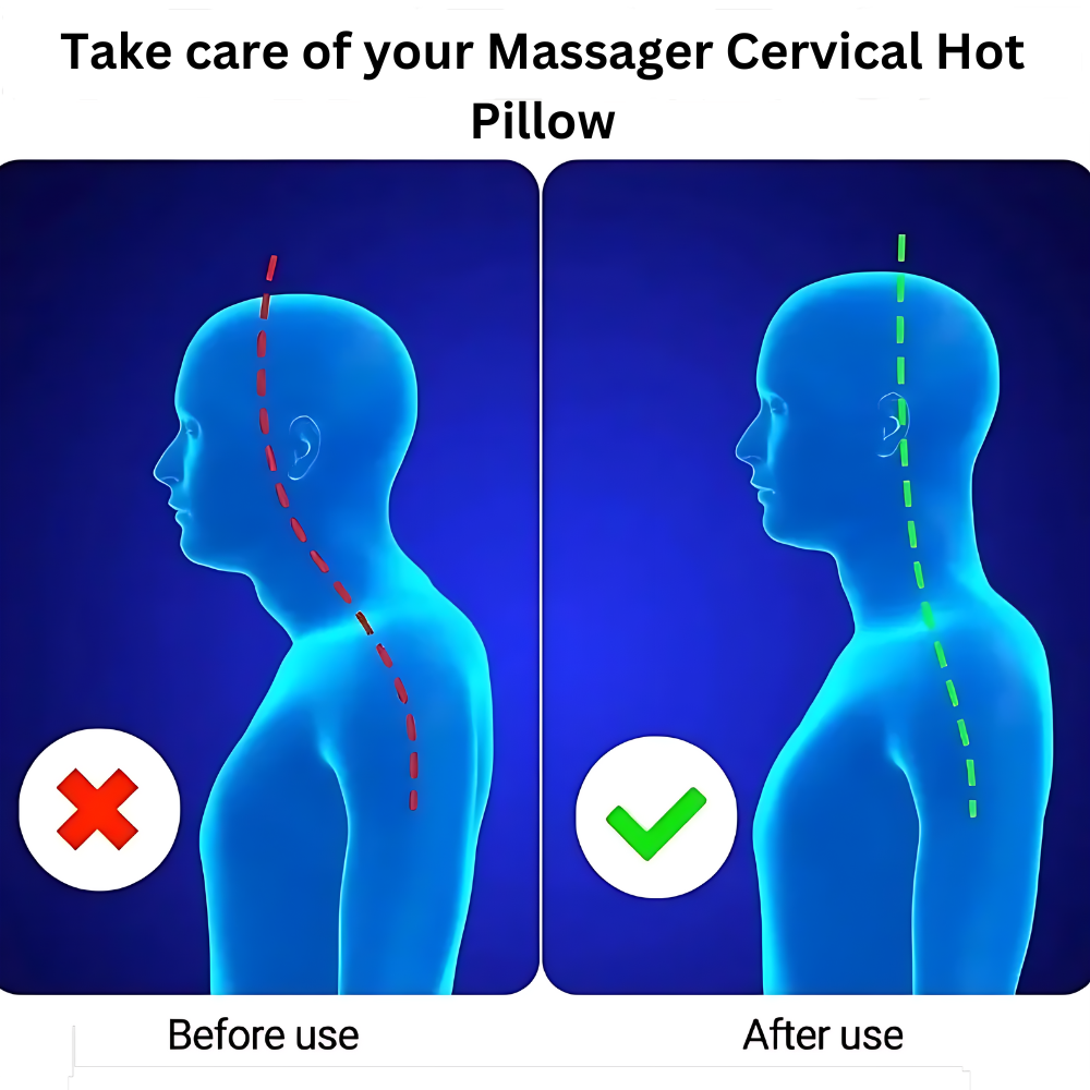 Massager Cervical Hot Pillow